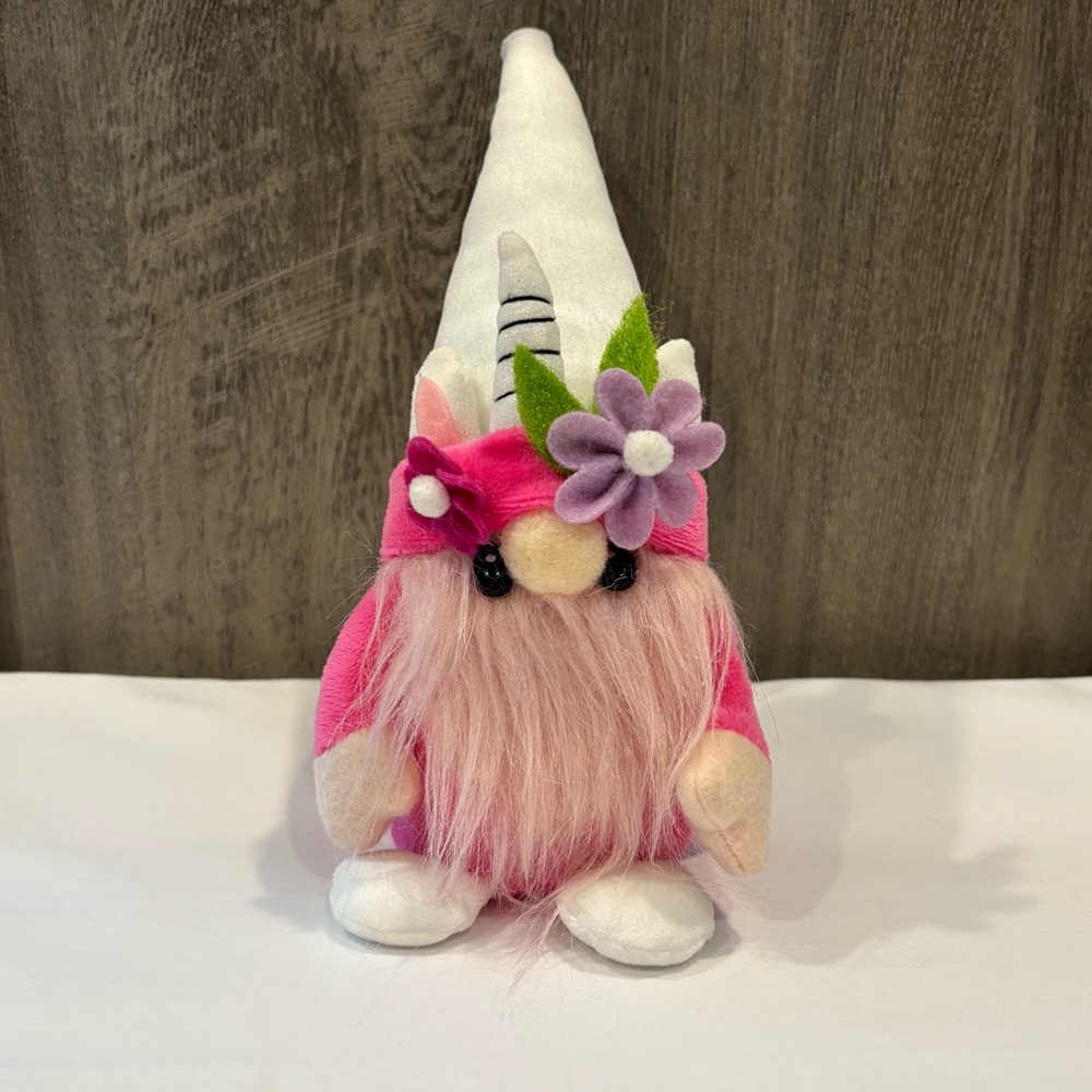 Giftcraft Gnomies Skye Unicorn Plush Gnome – Hug Feel The Love Collection – 9"